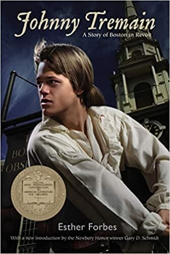 Johnny Tremain book cover