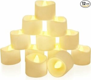 12-Pack Flameless Tea Lights