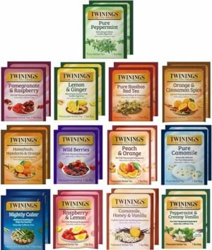 Twinings Herbal Tea Variety Pack - Decaf Tea Sampler